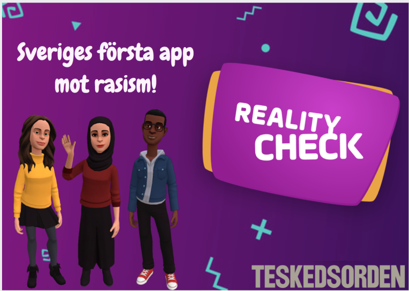 Ladda ner Sveriges första app mot rasism – Reality Check!